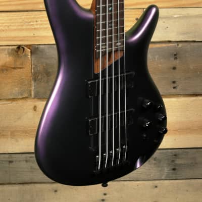 Ibanez SR505E 5-String Bass Black Aurora Burst for sale