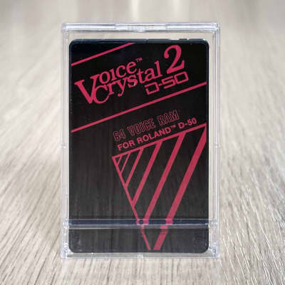 Roland D-50 & D-550 // Voice Data Card // Voice Crystal 2