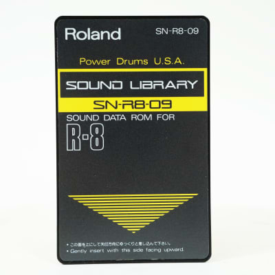 Roland SN-R8-09 Power Drums U.S.A. Expansion Card for R-8, R-8mk2, R-8M