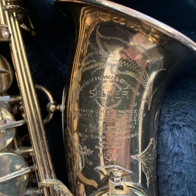 Selmer Mark VI Alto Saxophone #78196 1959 - MEDIUM BOW 5 digits Brass Original Lacquer image 2