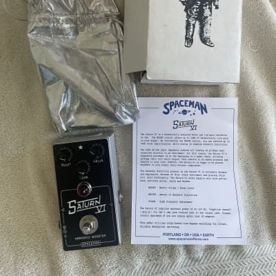 Reverb.com listing, price, conditions, and images for spaceman-effects-saturn-vi-harmonic-boost