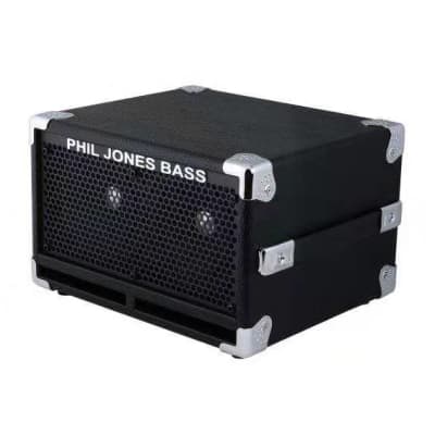 Phil Jones C2 Compact 2 2x5” Cabinet In Black 8 Ohm image 1