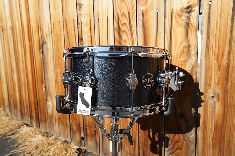 DW USA Performance Series - Black Sparkle - 6.5 x 14  <LTD> Pure Cherry Snare Drum (2023) image 1
