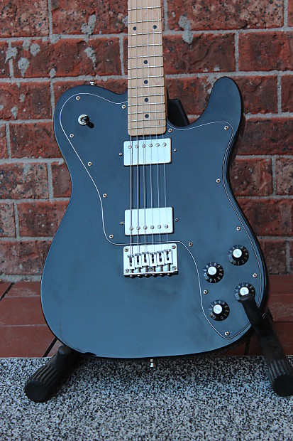 Fender Squier Telecaster Custom HH Electric Guitar Black Finish