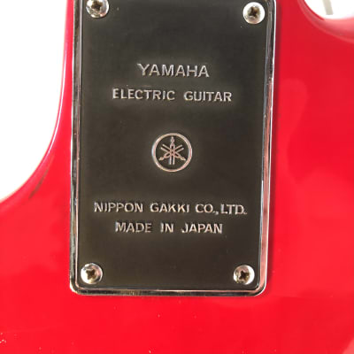 Yamaha 2 pickup modified electric guitar SG-2 1966 Hot rod red image 9