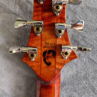 96 art Solid Body Set Neck Doublecut Violin Burst Guitar - Custom Handmade image 15