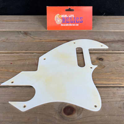 Real Life Relics Aged White F Hole Telecaster® Pickguard 1 Ply 7 Hole Thin    [PGZ1] image 2