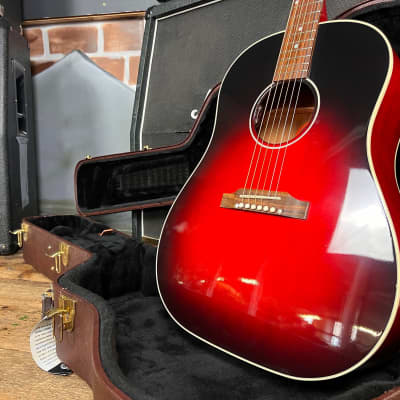 Gibson Slash J-45 Vermillion Burst 2019 Electro-Acoustic Guitar image 14