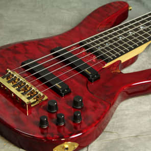 Yamaha John Patitucci 6-string Signature Bass Trans Dark Red
