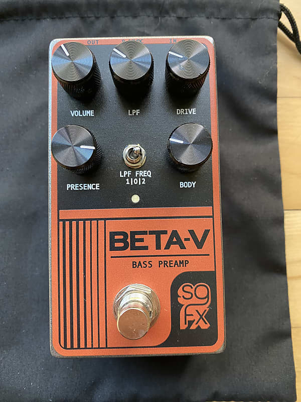 BETA-V - BASS PREAMP | SOLIDGOLDFX – SolidGoldFX