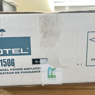 New In The Box! ROTEL RMB-1506 6-Channel Power Amplifier, Black image 3