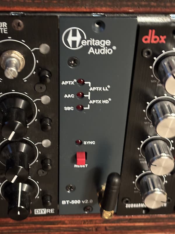 Heritage Audio BT-500 v2 500 Series Bluetooth Streaming Module 2022 - Present - Blue image 1