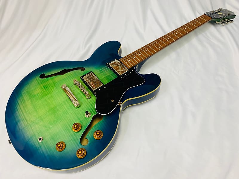 Epiphone 限定版 Dot Deluxe Aquamarine (AM) Epiphone / Limited Edition Dot Deluxe Aquamarine (AM