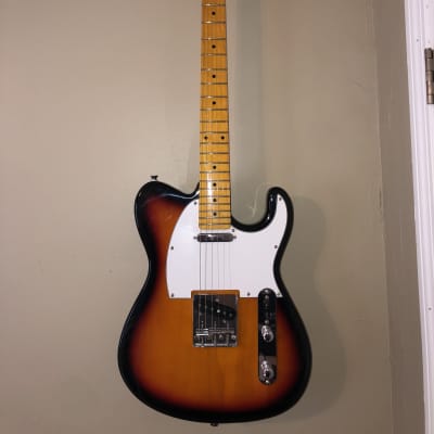 Tagima TW-55 Woodstock Series Tele Style - Sunburst w/Fender Tex-Mex Pickups for sale
