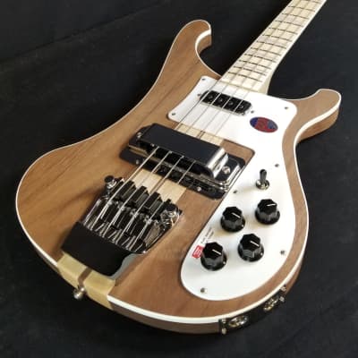 Rickenbacker 4003W Walnut Electric Bass, Maple Neck, Full Inlay, Wired For Stereo, W/Case image 8