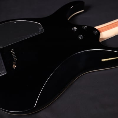 Ibanez RGIB21BK RG Iron Label 6str Electric Guitar Black 602 image 6