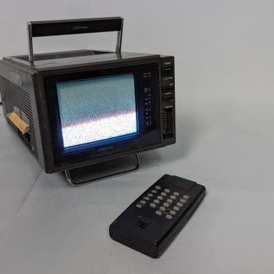 Immagine Vintage JCPenney Portable Color CRT TV 685-2101 - Retro Gaming - 9