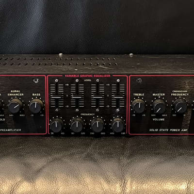 S.W.R / SM-400 - bridge 400W/stereo 140W SWR SM 400 - Tube preamp