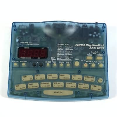 Zoom RT-123 Drum & Bass Machine Transparent Blue