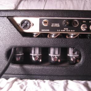 Fender Dual Showman Head 1968 drip edge image 7