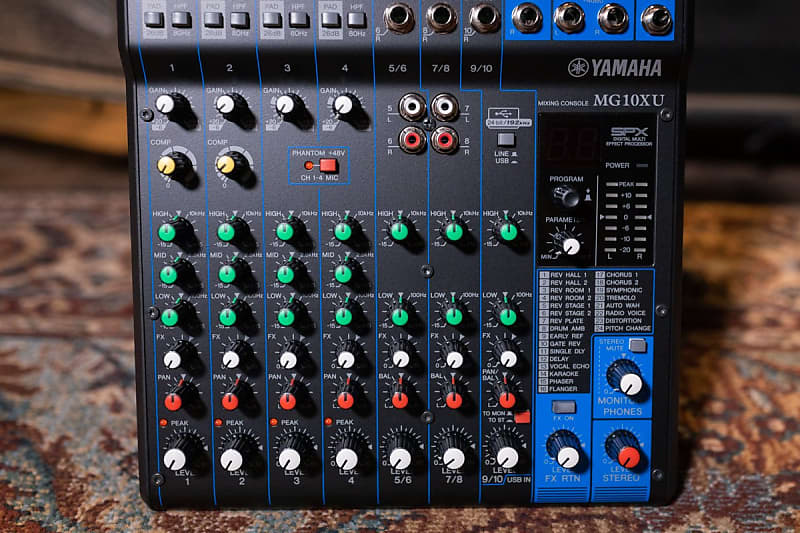 Yamaha MG10XU 10 Channel Analog Mixer | Reverb Yamaha MG10XU 10 Channel Analog Mixer | Reverb