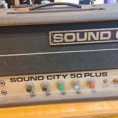 Sound City 50 Plus Guitar Head, AS IS for sale
