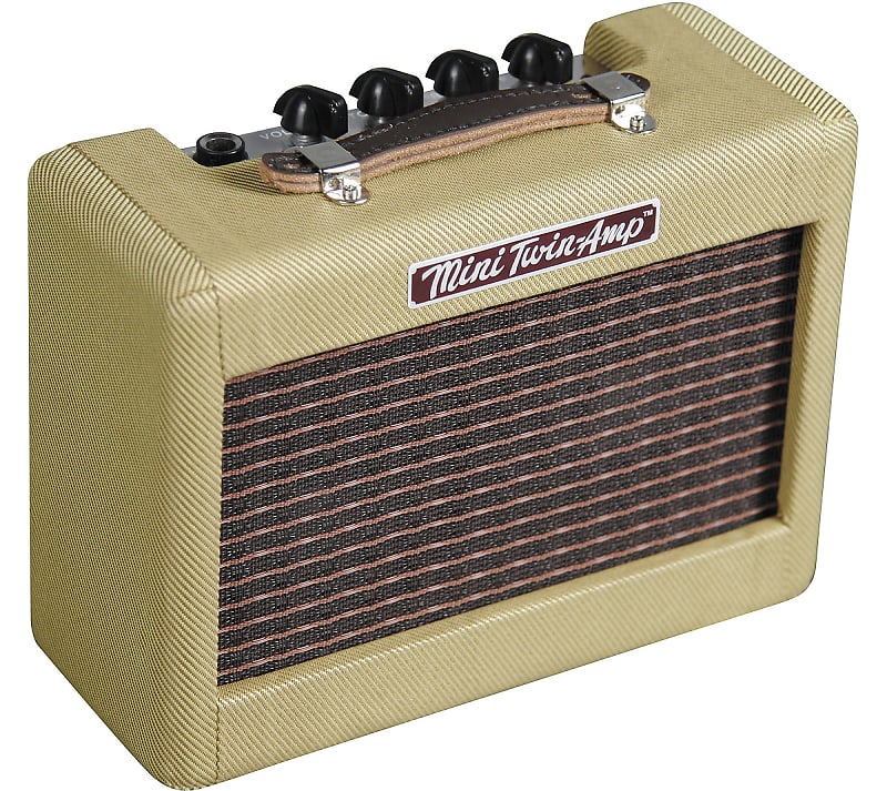 Fender 57' Twin MINI Portable Tweed Electric Guitar Amplifier/Amp 023-4811-000 image 1