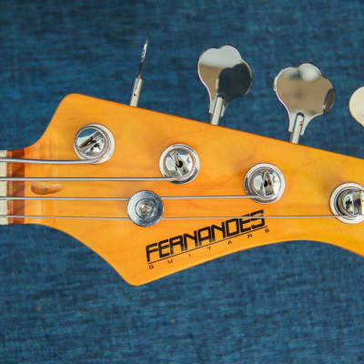 Fernandes RJB-380 Bass 2019 3 Tone Sunburst | Reverb