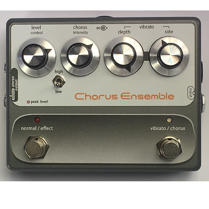 Chorus Ensemble Clone Mn3002 pedal Guitar +Depth Buffer mods Reverb