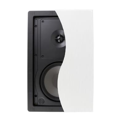 Klipsch R-2650-W II In-Wall Speaker, 50W RMS Power, 65Hz-20KHz Frequency, Single, White image 1