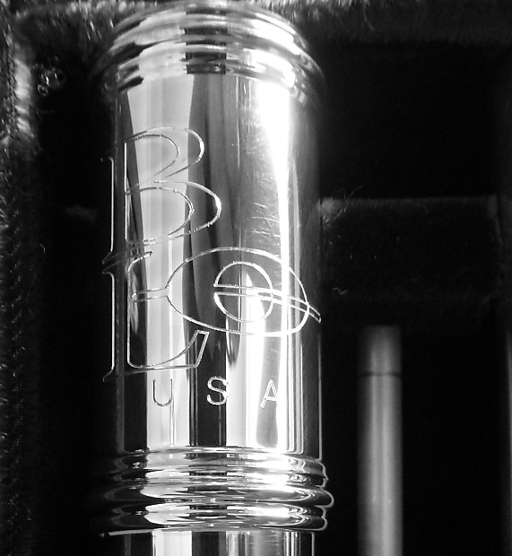 Emerson L. Deford Boston Legacy Pro SOLID Sterling Flute Reverb