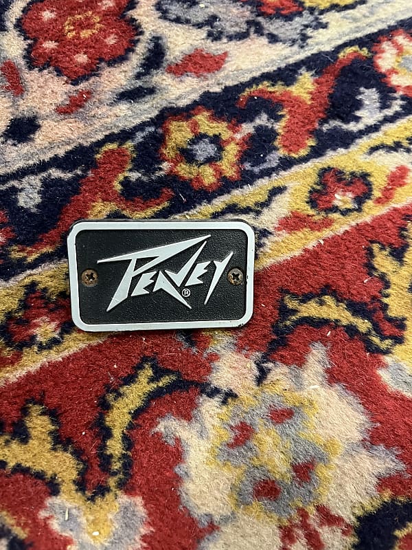 Peavey  Logo plate with original screws image 1