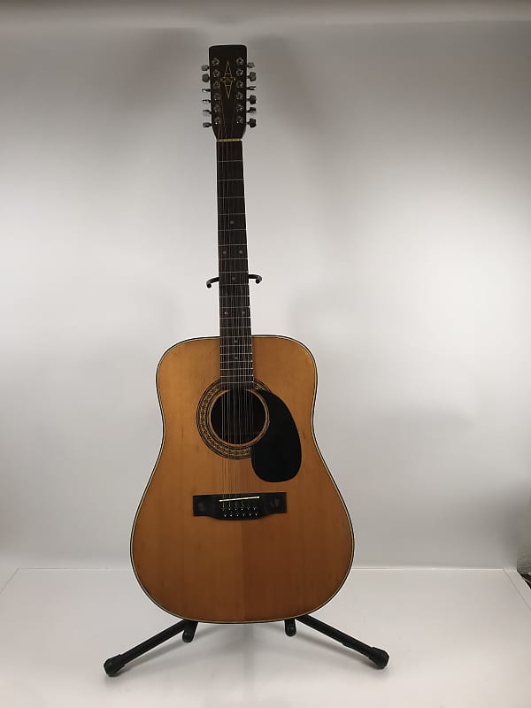 Vintage Made in Japan Alvarez 5021 12 String Acoustic Guitar w/ Hard Case image 1