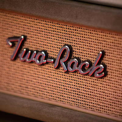 Two Rock Studio Signature 35 Watt Head with 1×12 Cabinet - Moss Green Suede Cane Grill image 5