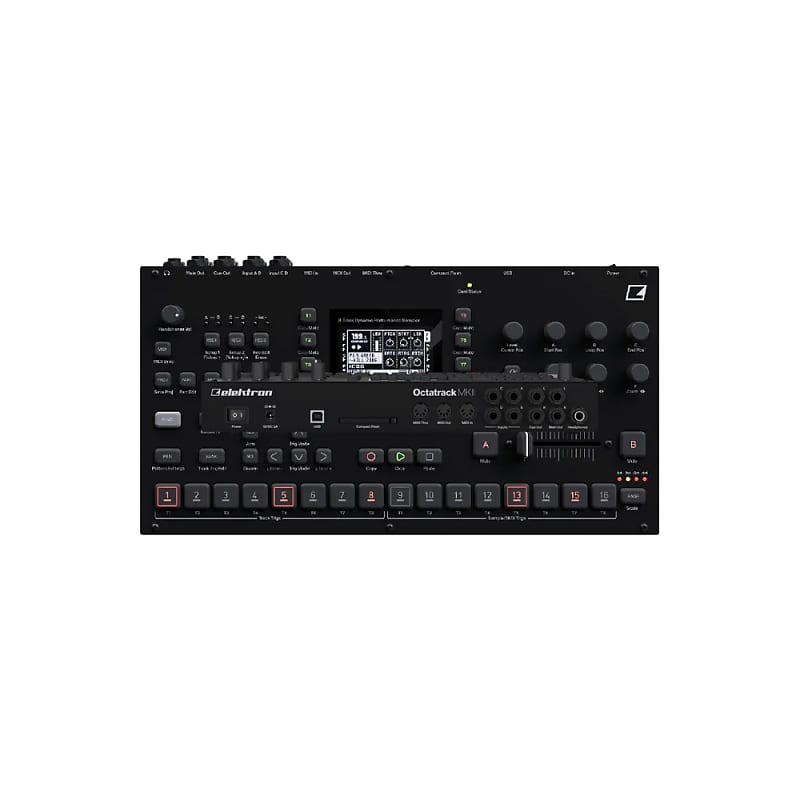 elektron Octatrack MKⅡ Elektron Octatrack MKII Black – United States