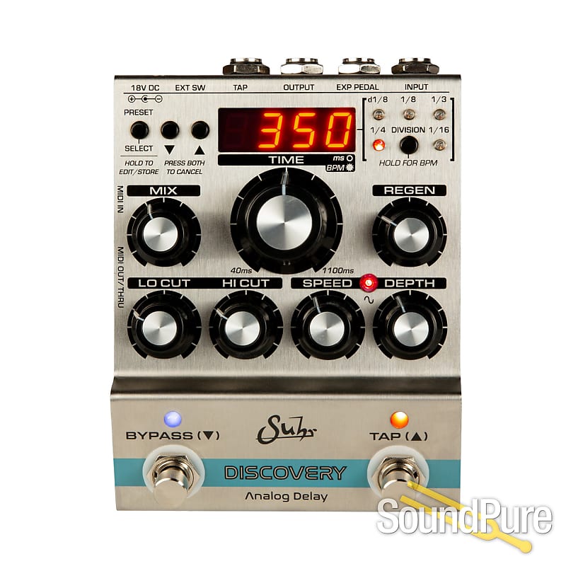 Suhr Discovery Analog Delay | Reverb