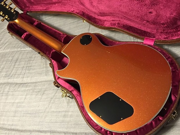 Gibson Custom & Historic Les Paul 2012 Orange Sparkle | Reverb
