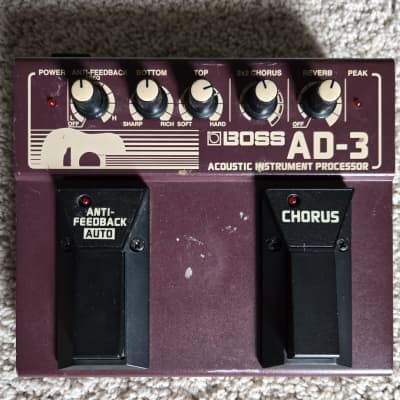 Reverb.com listing, price, conditions, and images for boss-ad-3-acoustic-instrument-processor