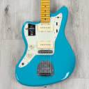Fender American Professional II Jazzmaster Left-Handed Guitar, Maple, Miami Blue