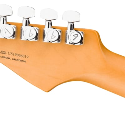 FENDER - American Ultra Stratocaster HSS  Rosewood Fingerboard  Cobra Blue - 0118020795 image 6