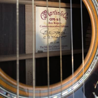 Martin OM-45 Roy Rogers Commemorative Edition 2006 image 2