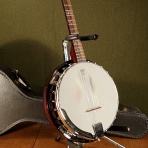 Samick Artist Series 5 String Banjo with case, like new! image 1