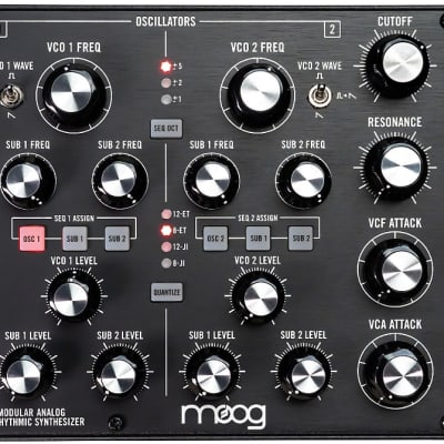 Moog Subharmonicon Semi-Modular Polyrhythmic Analog Synthesizer image 2