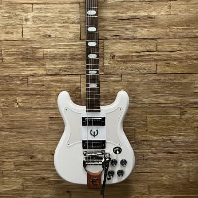 Epiphone Crestwood Custom Tremotone Electric Guitar - Polaris White. 6lbs 10oz. New! for sale