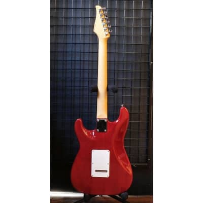 Suhr Guitars JE-Line Classic S Ash SSS (Trans Plum/Maple) SN.71907 