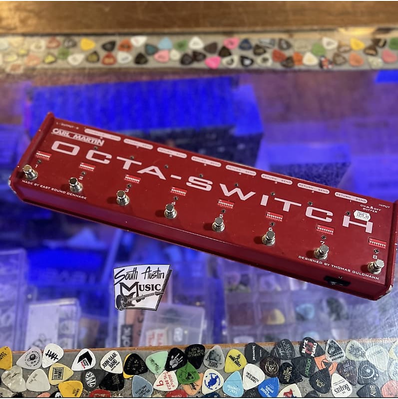 Carl Martin Octa-Switch MK2 - Red | Reverb