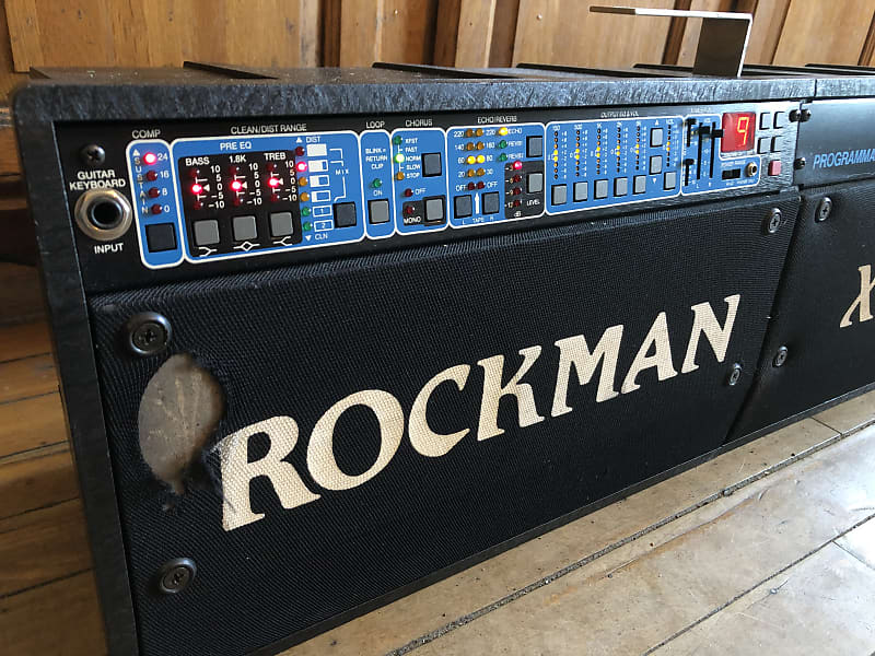 RARE 80's Rockman XP-100 Programmable Stereo Guitar Amplifier 