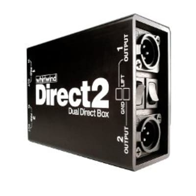 Whirlwind QBox Mic/Line Tester Active Direct Box (Hollywood