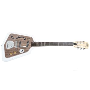 Eastwood Guitars California Rebel - White - Vintage 1960's Domino -inspired electric guitar - NEW! image 3