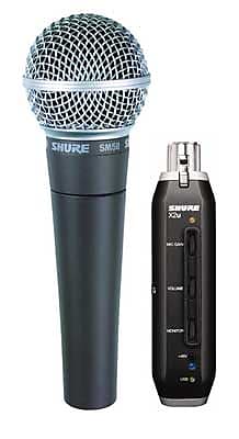 Shure SM58 Microphone USB Recording Bundle image 1